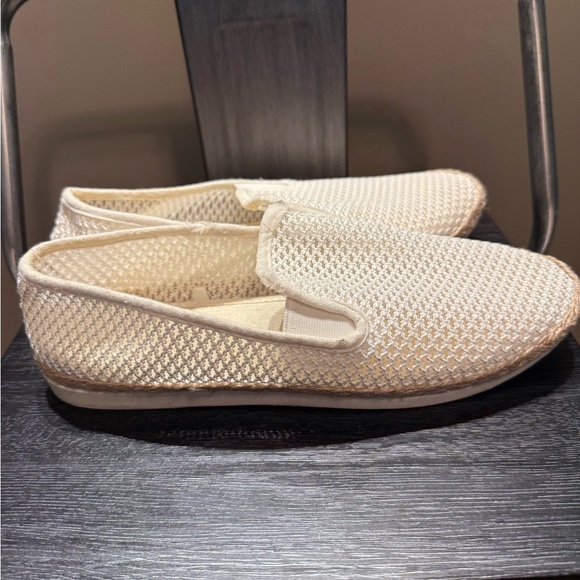 Esprit Women Shoes Espadrille Loafer Slip On Flat Cream Shoes Size 8.5M - Picture 2 of 9